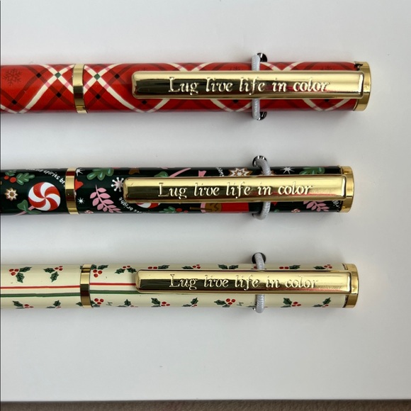 NIB Lug Scribble 3-Pack Pens: Holiday Treat - Picture 3 of 11